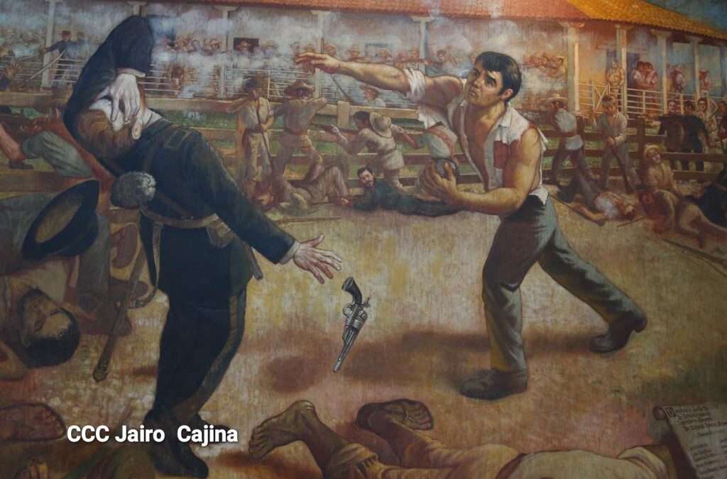 Nicaragüenses conmemoran 164 años de la batalla de San Jacinto