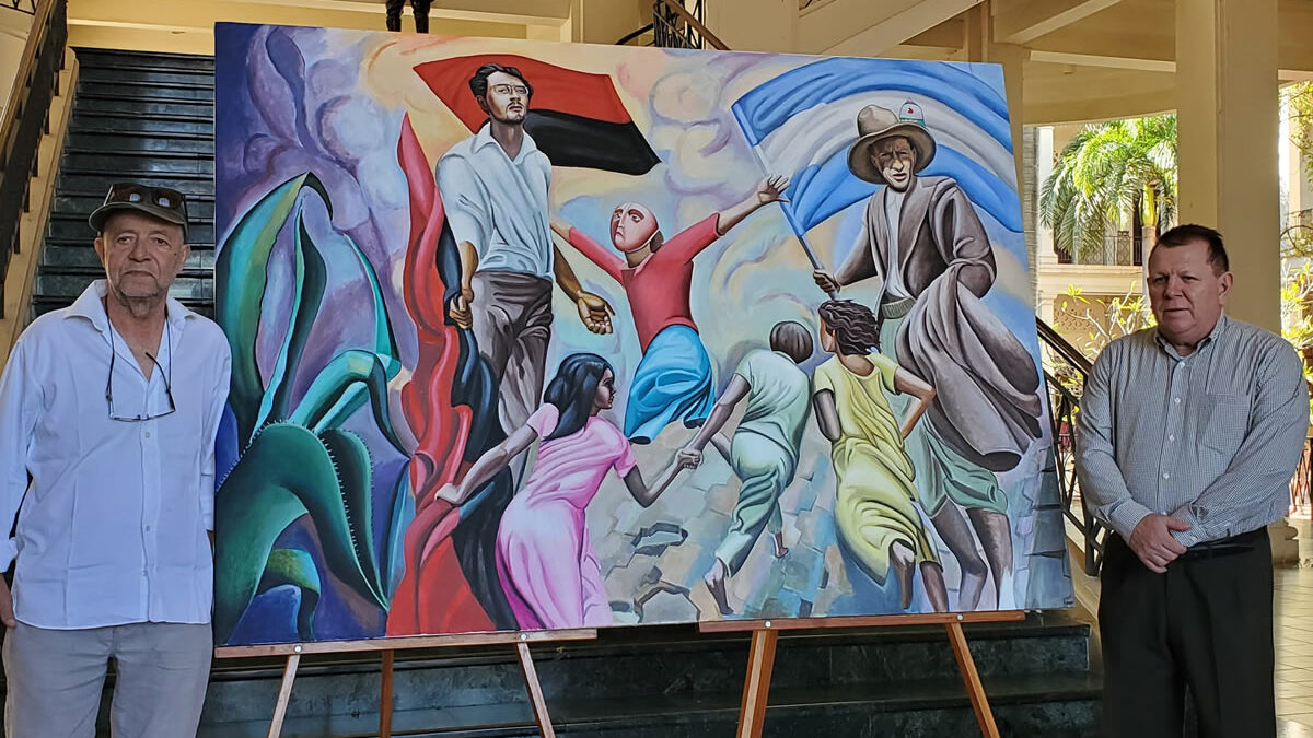 «Sandino y la Historia de las Hormigas» es recreado por artista italiano
