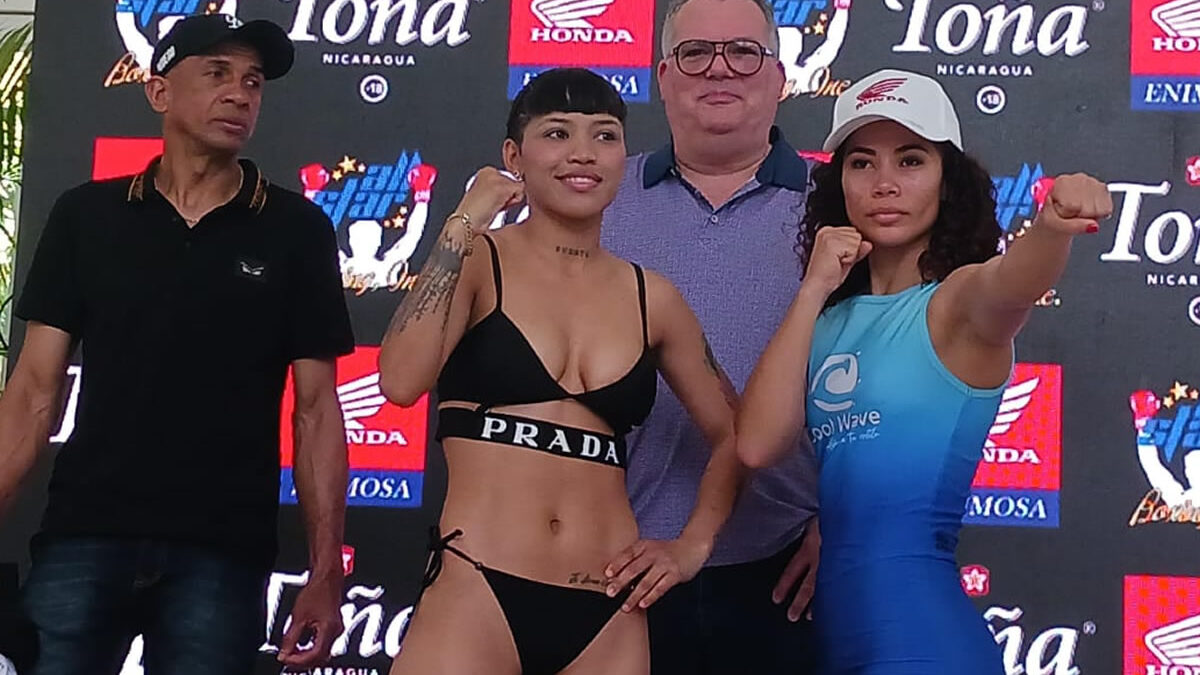 ¡Pesaje sin problemas! «Colocha» Ortega y Graterol listas para el gran combate